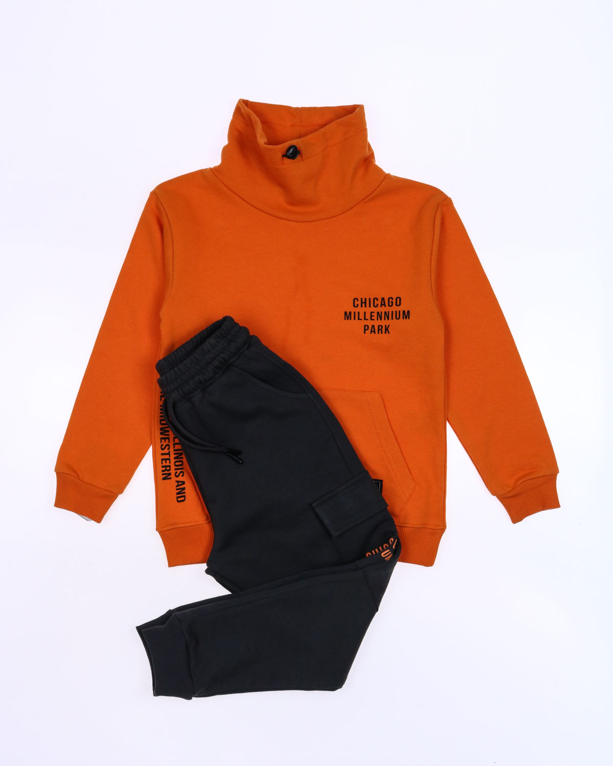 DMB KIDS 4886 Костюм (цвет: Оранжевый\черный) DMB KIDS 4886 Костюм (цвет: Оранжевый\черный)