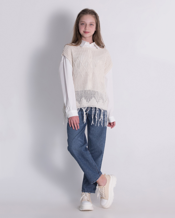 DMB KIDS 0400 Жилет вязанный DMB KIDS 0400 Жилет вязанный фото