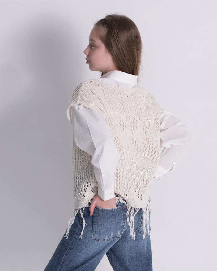 DMB KIDS 0400 Жилет вязанный DMB KIDS 0400 Жилет вязанный фото