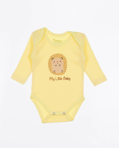 FINDIK 11703 Боди (цвет: Желтый) FINDIK 11703 Боди (цвет: Желтый)