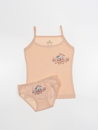 BAYKAR Комплект  4674/5674 (4 (134-140) Персиковый)