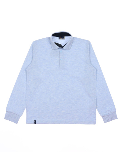 CEGISA 2407/1 Поло (цвет: Серо-голубой меланж 170 см)