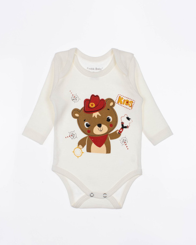 FINDIK 11731 Боди (цвет: Кремовый) FINDIK 11731 Боди (цвет: Кремовый)