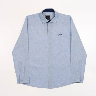 CEGISA 0013/1 Рубашка (цвет: Голубой меланж 116 см)