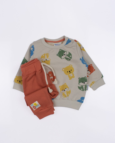 MINIWORLD 18457 Костюм (цвет: Бежевый\терракотовый) MINIWORLD 18457 Костюм (цвет: Бежевый\терракотовый)