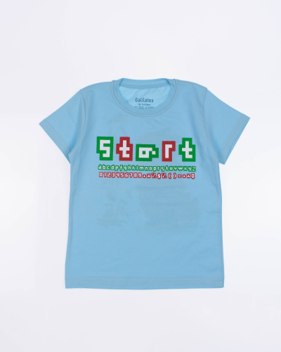 ECRIN 8041 Футболка (цвет: Голубой) ECRIN 8041 Футболка (цвет: Голубой)