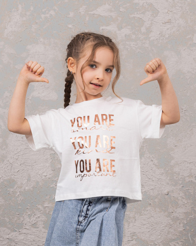 DMB KIDS 0336 Футболка (цвет: Кремовый)