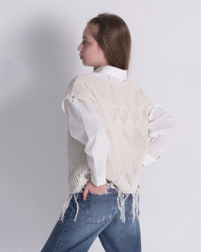 DMB KIDS 0400 Жилет вязанный DMB KIDS 0400 Жилет вязанный фото